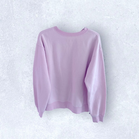 Nickelodeon 90's Character Graphic Crewneck Pullover Sweatshirt Sweater Top Pink - Picture 2 of 3